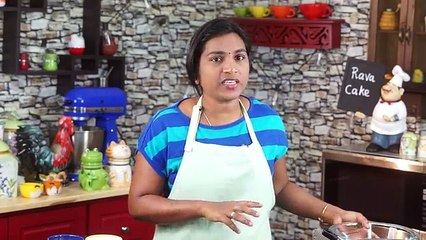 Eggless Rava Cake Recipe in Tamil | Semolina Cake Recipe | Sooji Cake Recipe | Cake Recipes in Tamil