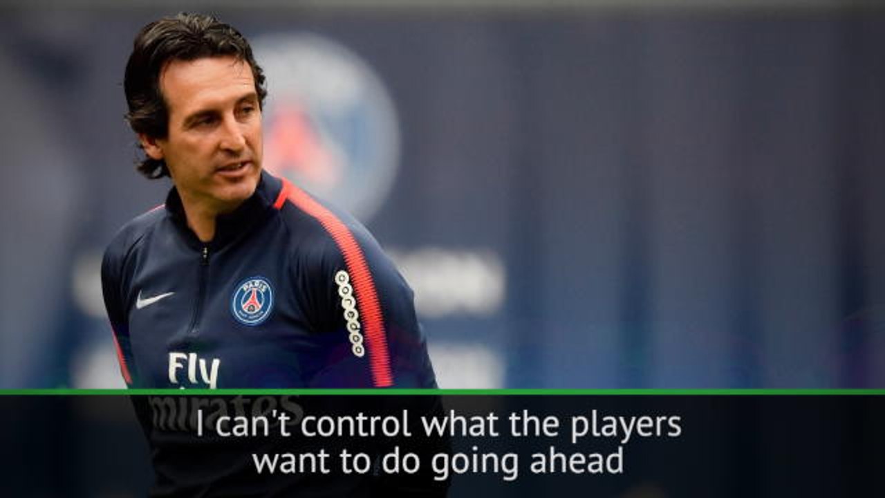 Emery hopeful PSG players will help him bow out on a high
