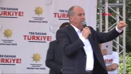 Tekirdağ-Cumhurbaşkanı Adayı Muharrem İnce Tekirdağ'da Konuştu-3
