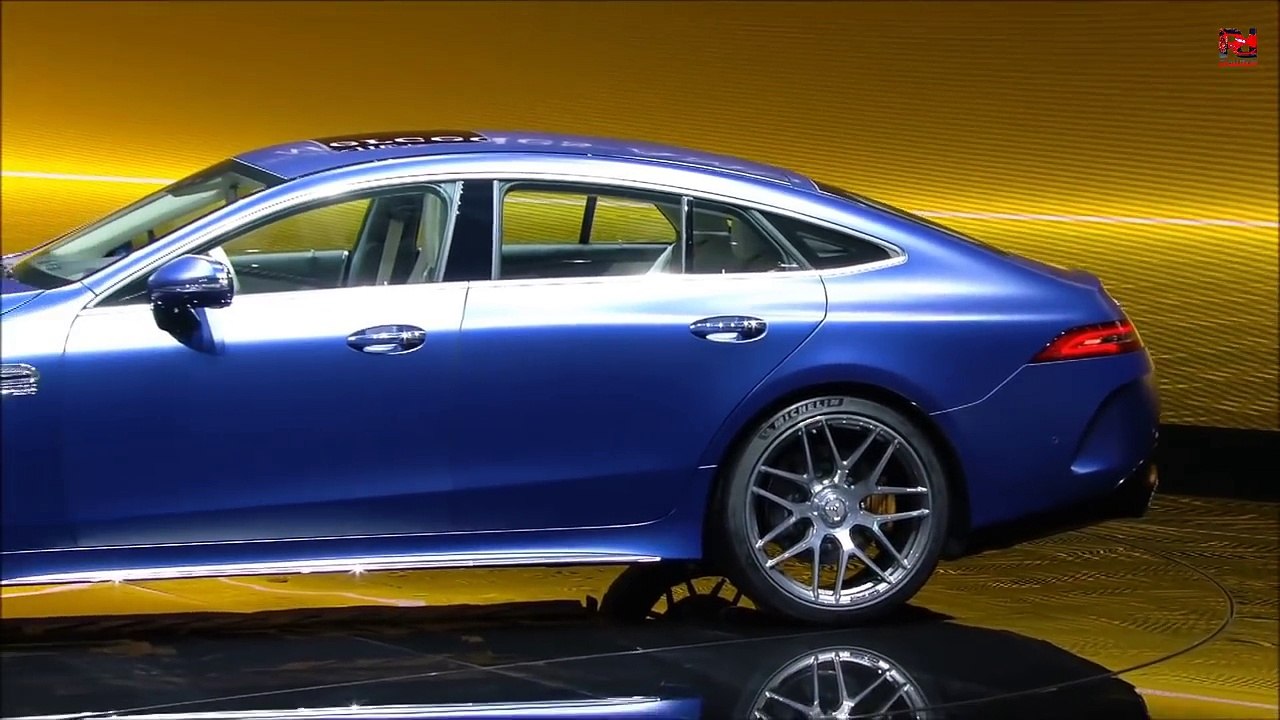 2019 Mercedes AMG GT 4 Door Coupe VS 2019 BMW M8 Gran Coupe_HD