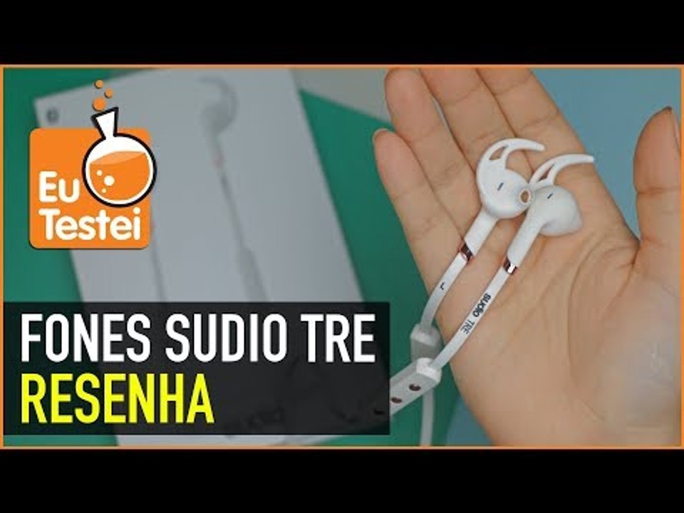 Sudio TRE, fones bluetooth voltados para esporte - Resenha EuTestei