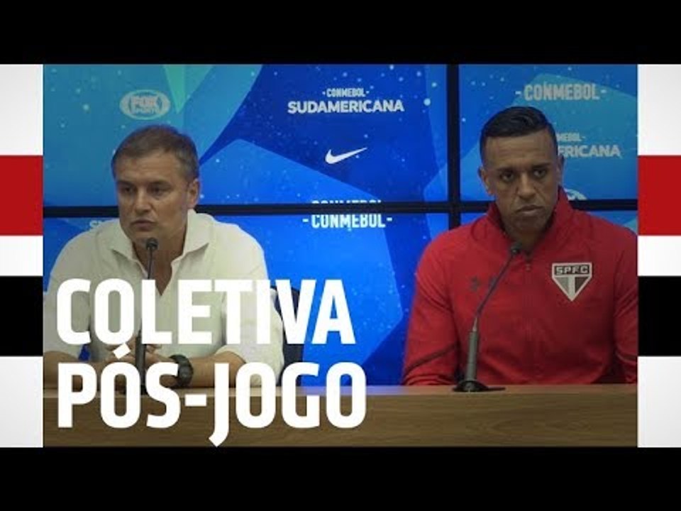 COLETIVA PÓS-JOGO: SPFC X ROSÁRIO CENTRAL | SPFCTV