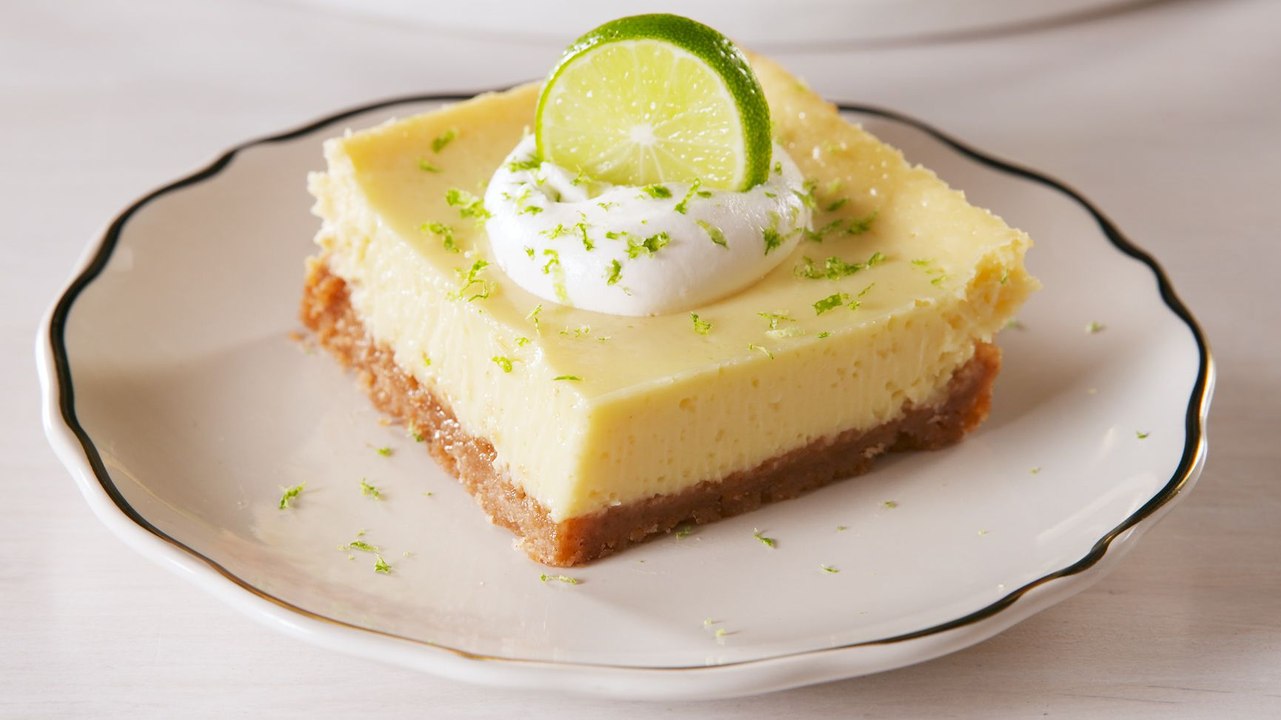 These Key Lime Pie Bars Couldn't Be Cuter