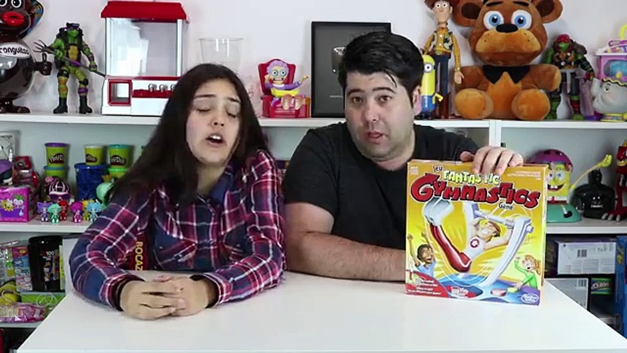 FANTASTIC GYMNASTICS Game CHALLENGE un Reto del Pique Nivel Dios El Juego de mesa Abrelo Toys Retos