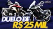 HONDA CB500X x BMW G310 GS! QUAL VOCÊ LEVARIA COM R$ 25 MIL NA MÃO? ACELEMOTOS #1 | ACELERADOS