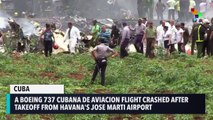 Havana, Cuba: Plane Crashes After Take Off