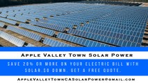 Affordable Solar Energy Apple Valley Town CA - Apple Valley Town Solar Energy Costs