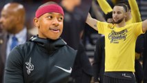 Isaiah Thomas BLAMES Steph Curry For His Son's Basketball Antics