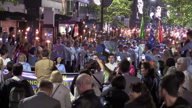 'Fener Alayı ve Gençlik Festivali Yürüyüşü' düzenlendi - SAMSUN