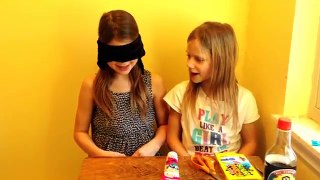 Fun Challenges Candy Taste Test Challenge | Blindfold Guess the Sweets Friends!