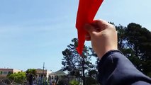 LONG DISTANCE PAPER PLANE - How to make a paper airplane that Flies FAST & FAR | Super Marz