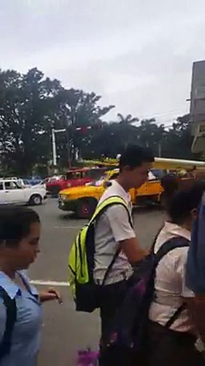 Así esta Boyeros video de Ultimo momento tras la caída del Avión!!!