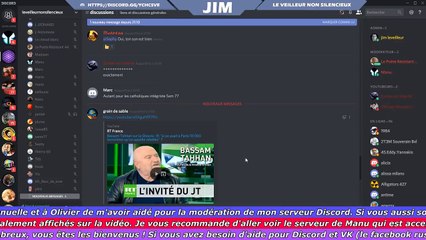 Jim Leveilleur - Live Discord du lundi 26 février 2018 - partie 2