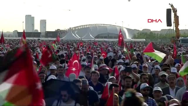Cumhurbaşkanı Erdoğan Kudüs Mitinginde Konuştu