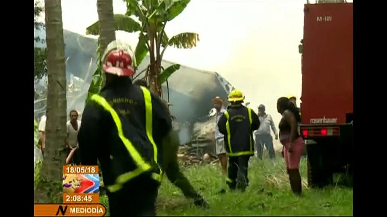 Flugzeug am Flughafen Havanna abgestürzt