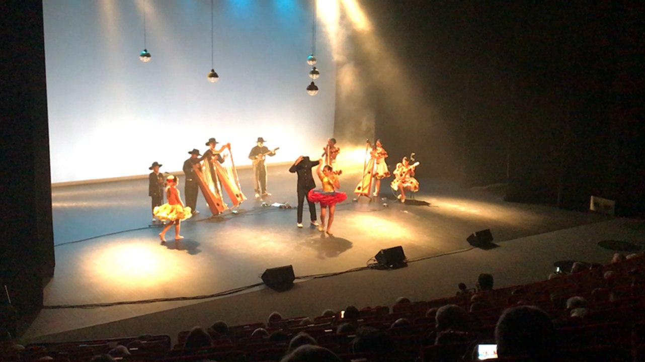 Ensemble Son Joropo au théâtre Quartier libre, à Ancenis
