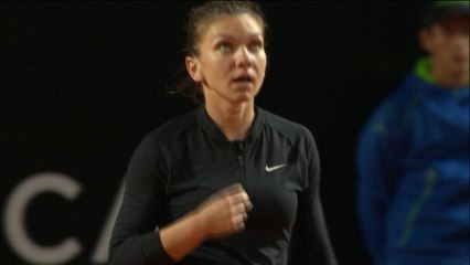 Rome - Garcia impuissante face à Halep
