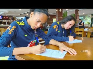 Seleção Feminina Sub-17: "Diário de Treinos" é ferramenta para evolução das atletas