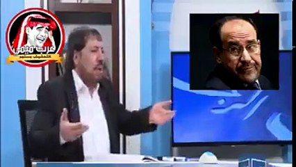 ابو علي الشيباني بعد ان كان يدعو الناس الى انتخاب المالكي الان يصفه بالزبال كل بسبب مسمع كلام معلمه