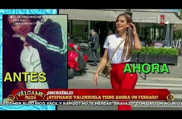 el antes y despues de stephanie valenzuela
