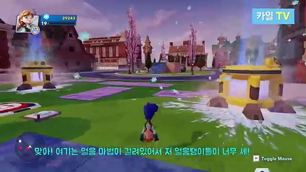 겨울왕국 안나의 모험(6) 시간마녀의 저주 * 디즈니 게임 애니 * Disney infinity 3.0 princess Anna