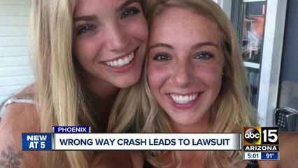 Wrong-way crash in Phoenix leads to lawsuit