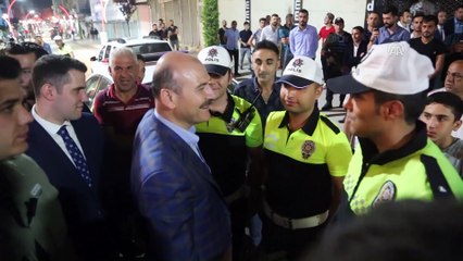 Bakan Soylu, güvenlik güçleriyle sahurda buluştu - ŞIRNAK