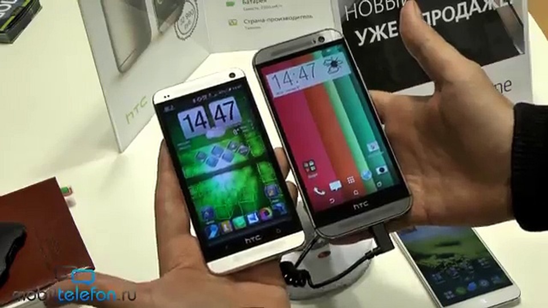 ⁣Новый HTC One (M8): обзор предварительный