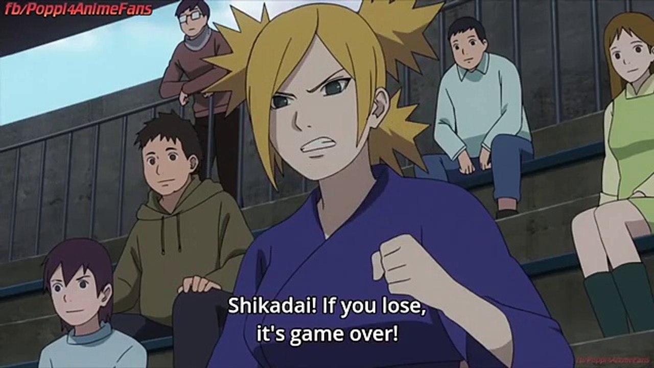 Shikadai Vs Yodo Temari & Shikamaru Get Excited, Chunin Exams, Boruto Ep 58