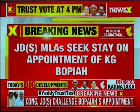 After Congress, now 5 JD(S) MLA moves to Supreme Court seeking stay on Bopiah's appointment