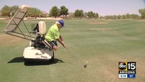 Valley man overcomes physical challenges, hits hole-in-one at local course