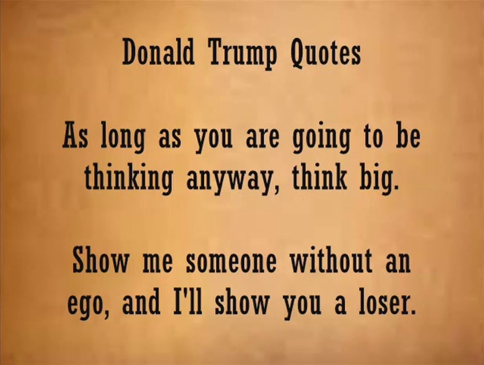 Donald Trump Quotes