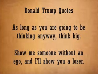 Donald Trump Quotes