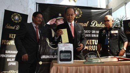 New MACC chief reports for duty