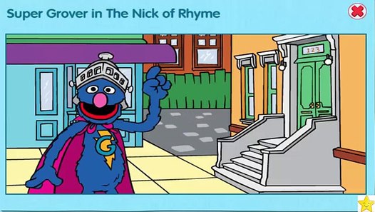 Sesame Street - Super Grover in The Nick of Rhyme - video dailymotion