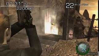 Resident Evil 4 - The Mercenaries (Welcome To Hell) Mode - Base - Wesker (864.000) HQ