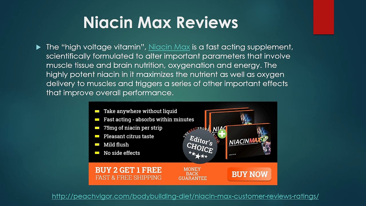 Niacin Max Reviews