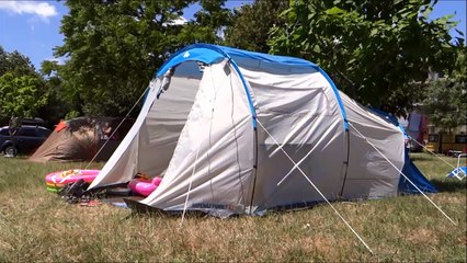 Umgebungsgeräusche aus einem Zelt auf dem Campingplatz - 30 Minuten