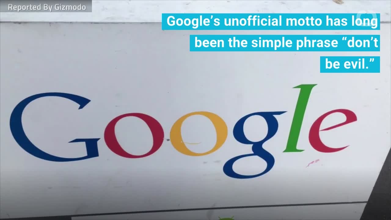 Google's 'Don't Be Evil' Clause Disappears