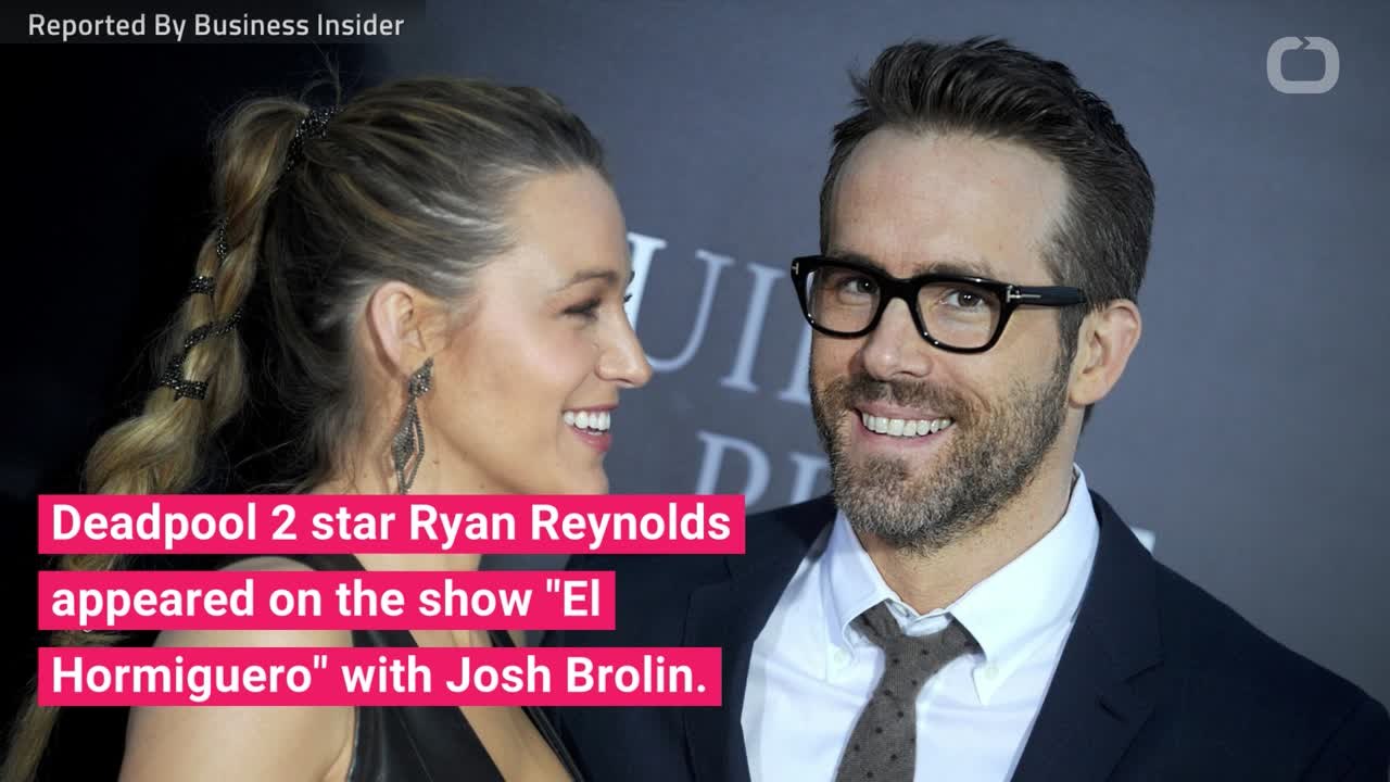 Ryan Reynolds Dominates In Staring Contest