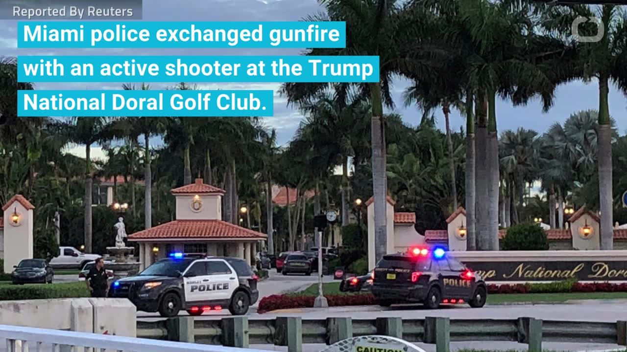 Miami Police Exchange Gunfire With Shooter At Trump Golf Resort