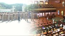 Karnataka floor test: Security beefed up at Vidhana Soudha | OneIndia News