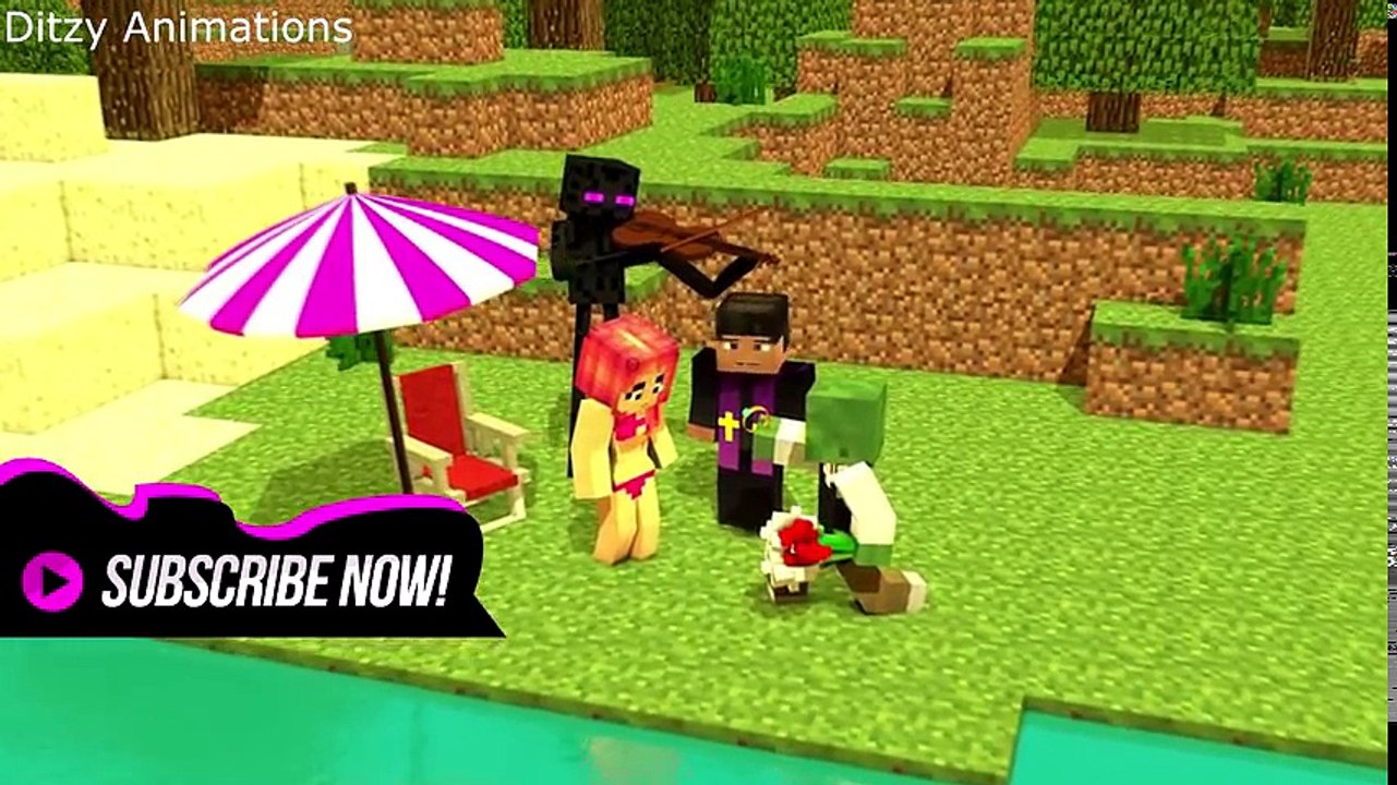 Top 5 Funniest Minecraft Monster School Life Animations - Herobrine Life Funny Minecraft Animation