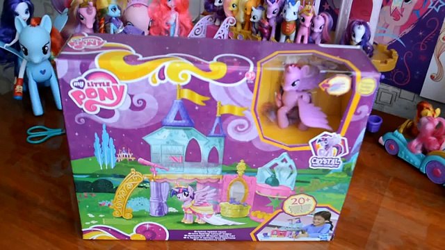 Обзор на Хрустальный замок Принцессы Твайлайт Спаркл. Май литл пони.