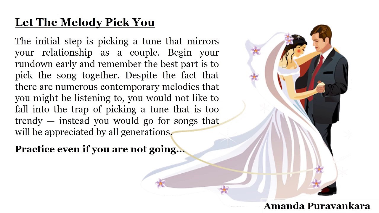 Amanda Puravankara gives Tips for a Fabulous Wedding Dance