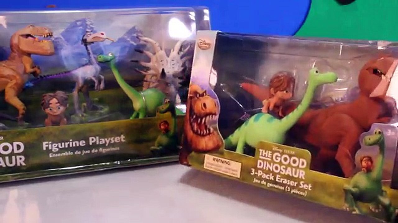 THE GOOD DINOSAUR Figurine Playset & BONUS New Toys Toypals.tv