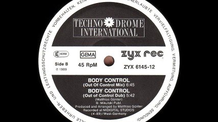 Dunk - Body Control (Out Of Control Mix) (A)