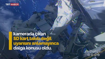 NASA tarihinin en ilginç diyaloğu: -SD kart yok ne demek? -Kart yok demek