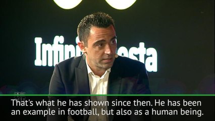 Iniesta a great player and person too - Xavi