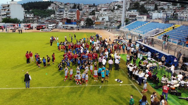 Video από drone από το ΔΑΚ Λαμίας εκδήλωση για το Χαμόγελο του Παιδιού 1